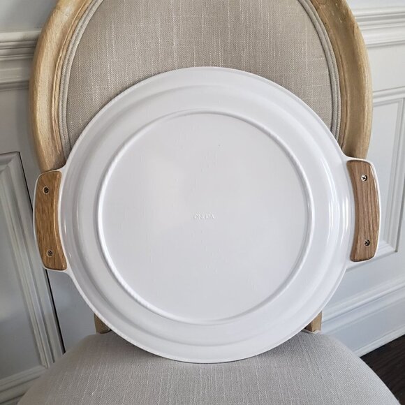 Vtg 1980s Oneida Large Melamine Outdoors Serving Tray Nautical Boat Anchor - Picture 3 of 11